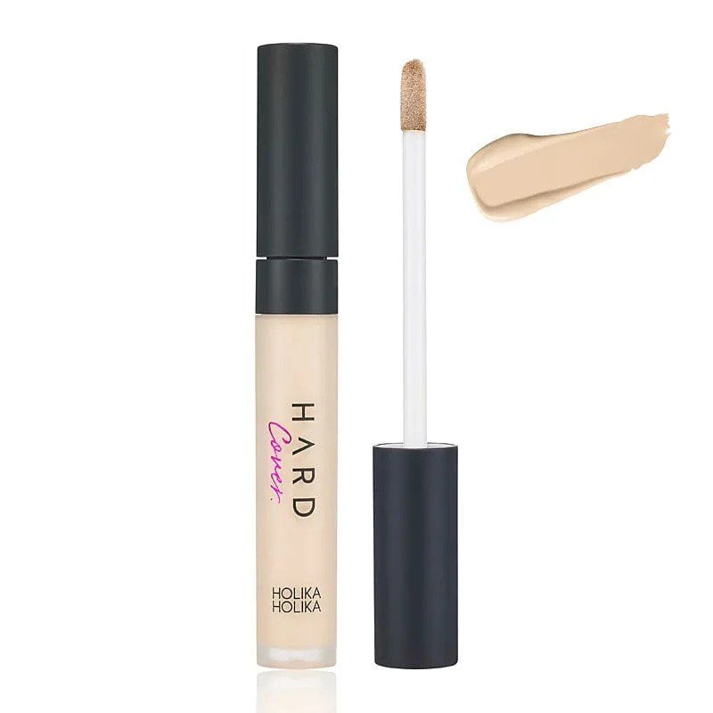 Holika Holika Hard Cover Liquid Concealer 01 Warm Ivory - maskuoklis